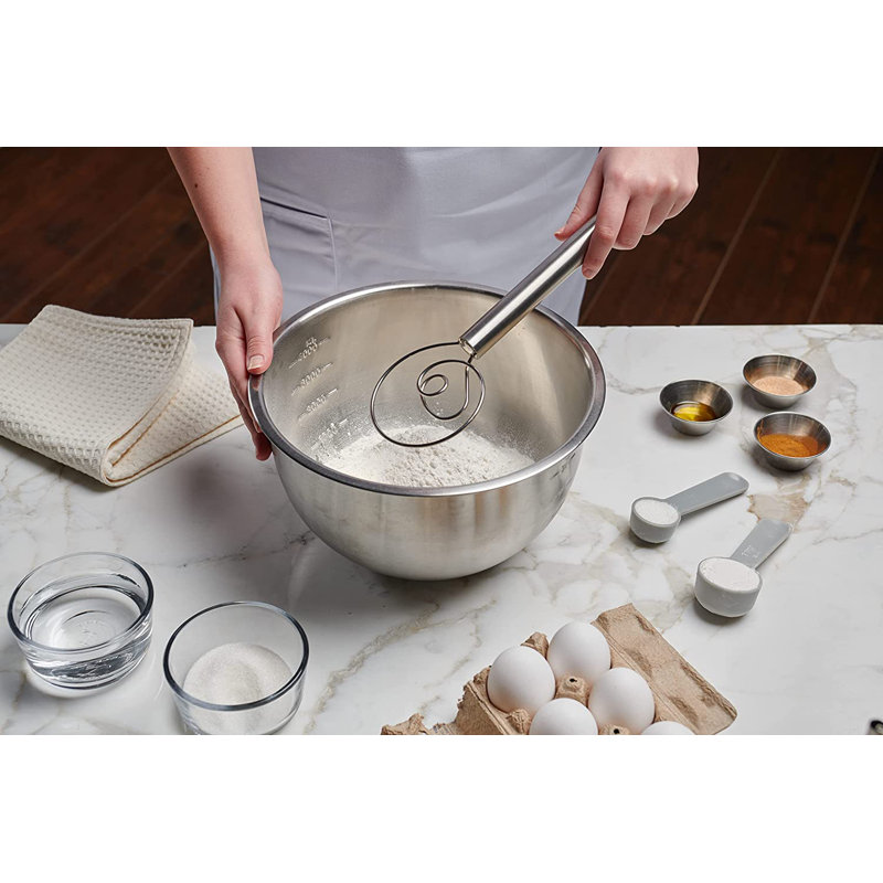 Tovolo Stainless Steel Whisk Kitchen Utensil Bundle - Set of 5
