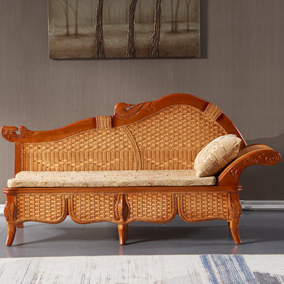 Bedroom Ergonomic Rattan Indoor Chaise Lounges by Bayou Breeze
