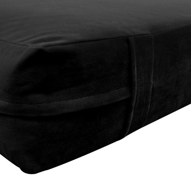 Messaoud Zipper Mattress Protector Mattress Protector Case Pack, Black, Twin, 6"