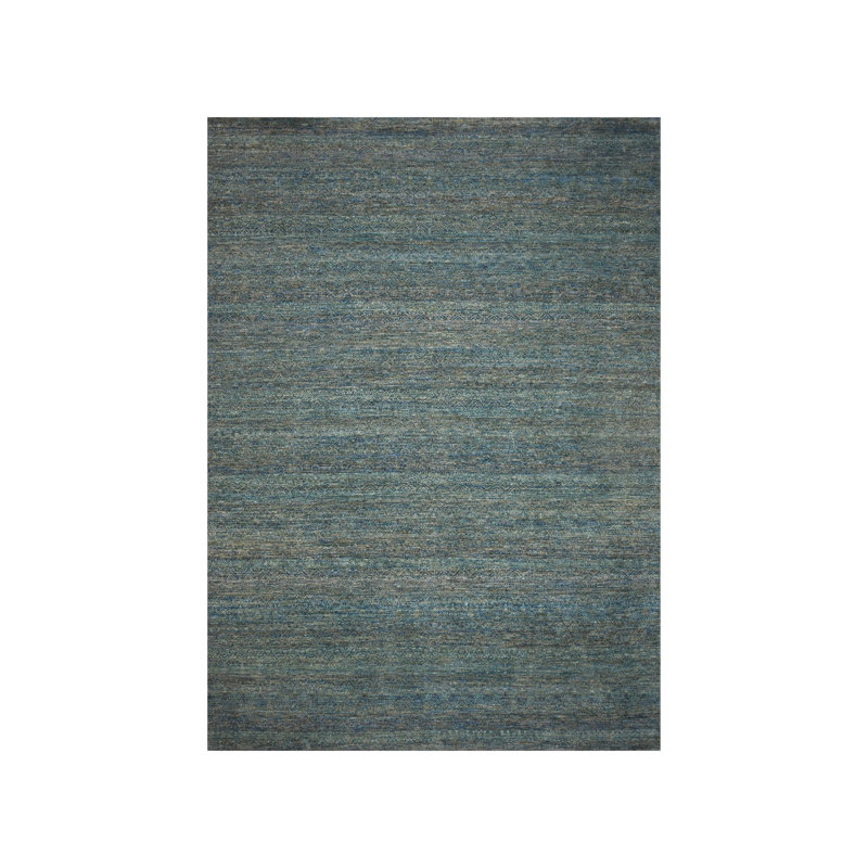 Tapis en laine pure noué à la main 10 pi 1 po x 14 pi bleu Kohinoor 525F24D1147540AB9DA18C52854E0994