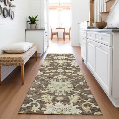 Premium Machine Washable Gurubaksh AMF1150 Global Rug