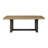 Caramel And Cocoa Trestle Dining Table