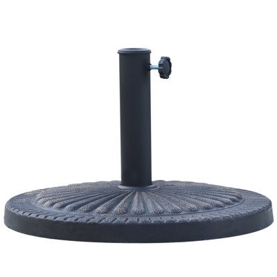 Base de parasol autoportante en résine Mailiah