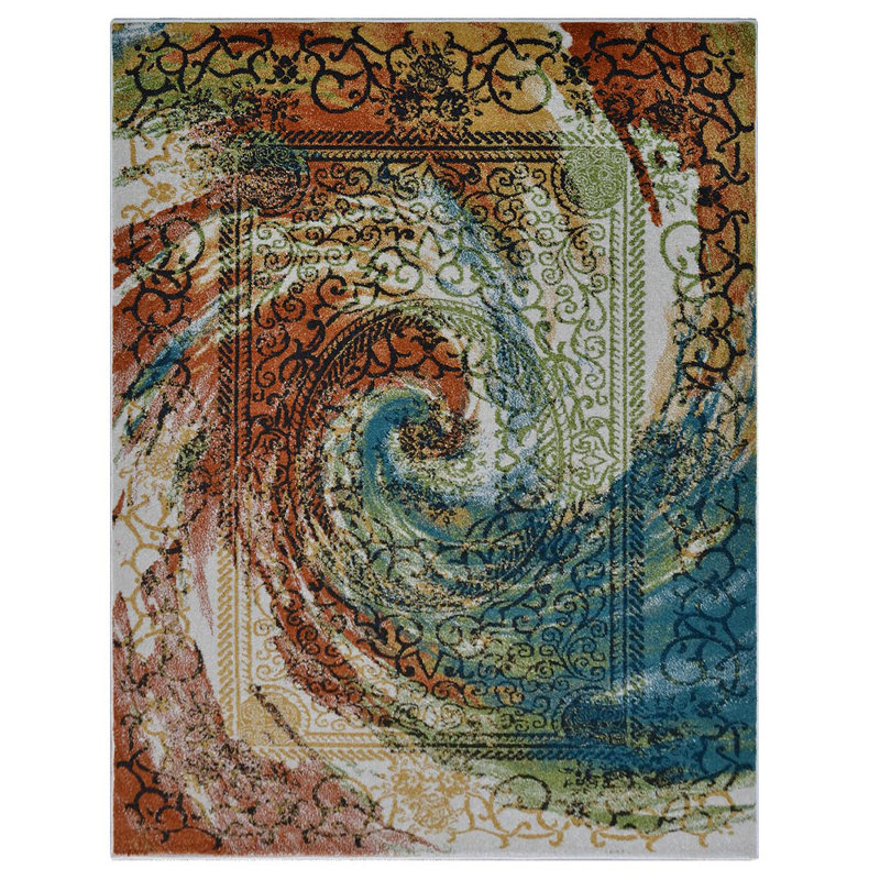 Tapis rectangulaires en polypropylène chauffant fabriqués à la machine Bicknell, Rectangle 4 pi x 6 pi