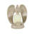 6.4'' H Resin Tabletop Candlestick with Candle Included-598550220