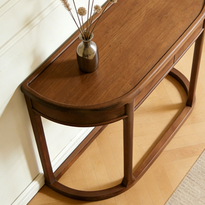 Console de style chinois rétro simple brun