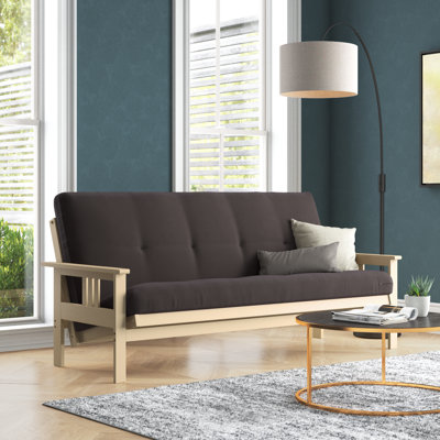 Lakel Full-Size Futon Frame Includes 6" Innerspring Mattress