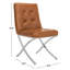 Chaise d'appoint rembourrée Walsh-29509671
