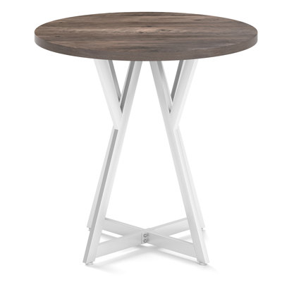 Table de salle à manger 31,5 pouces pour 2 à 4 pieds de table en bois