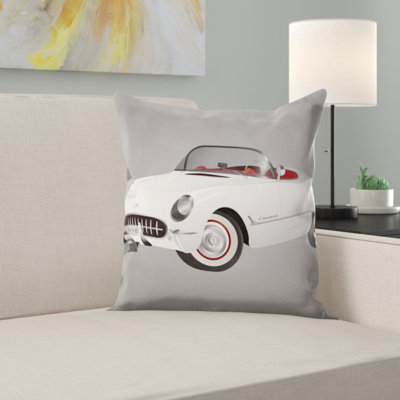 Microsuede Throw Pillow