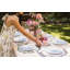 Colorblock Embroidered Linen Placemats-308413292