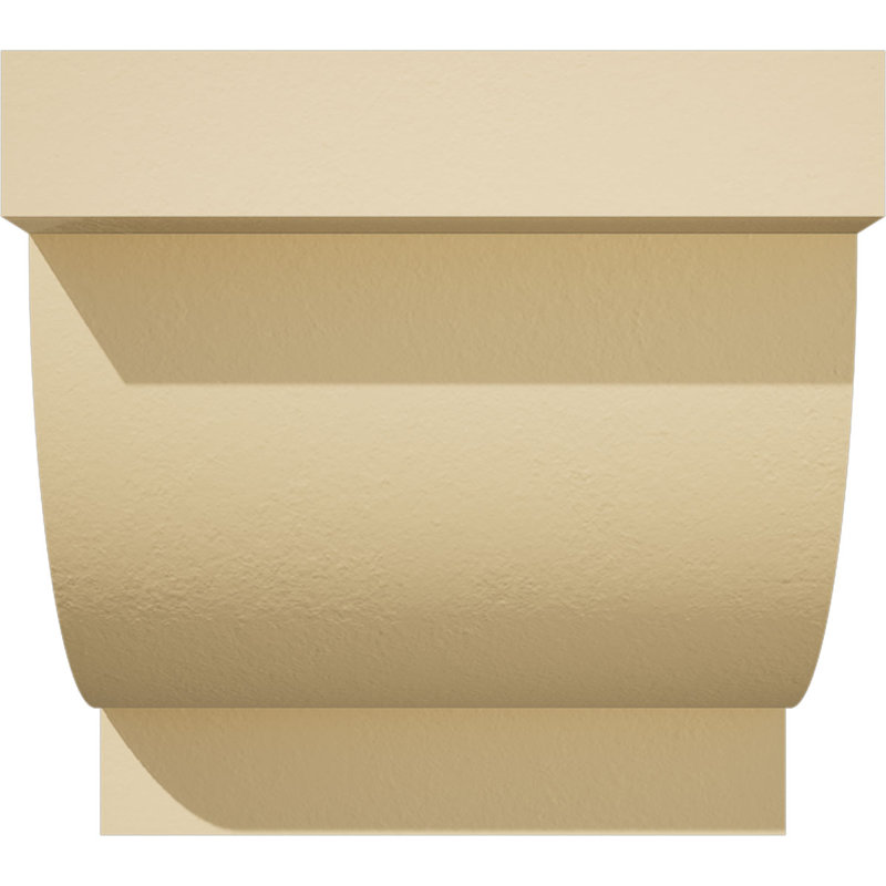 Alpine Signature Urethane Rafter Tail, Primed Tan, 6" H x 24" W x 6" D