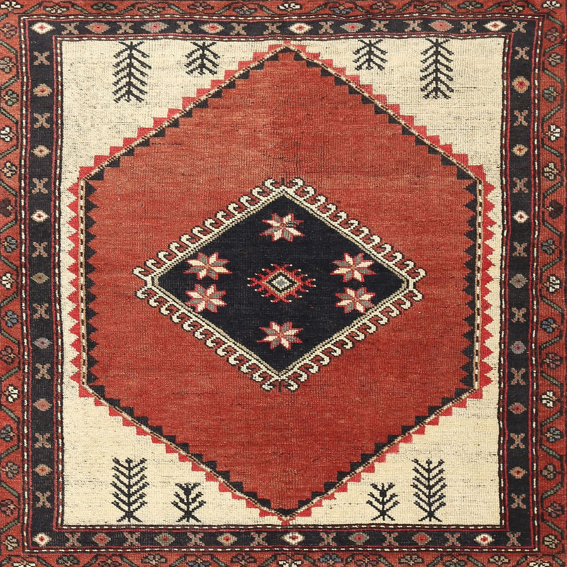 Oriental Indoor Rug, Square 7'