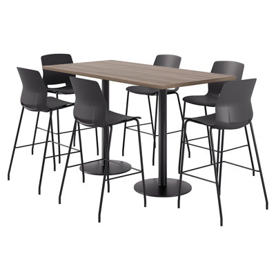 6 - Person Bar Height Dining Set