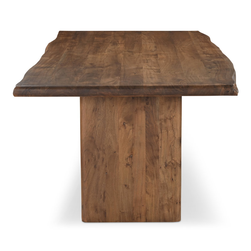 Lila Large Dining Table Brown, 30" H x 78" L x 40" W