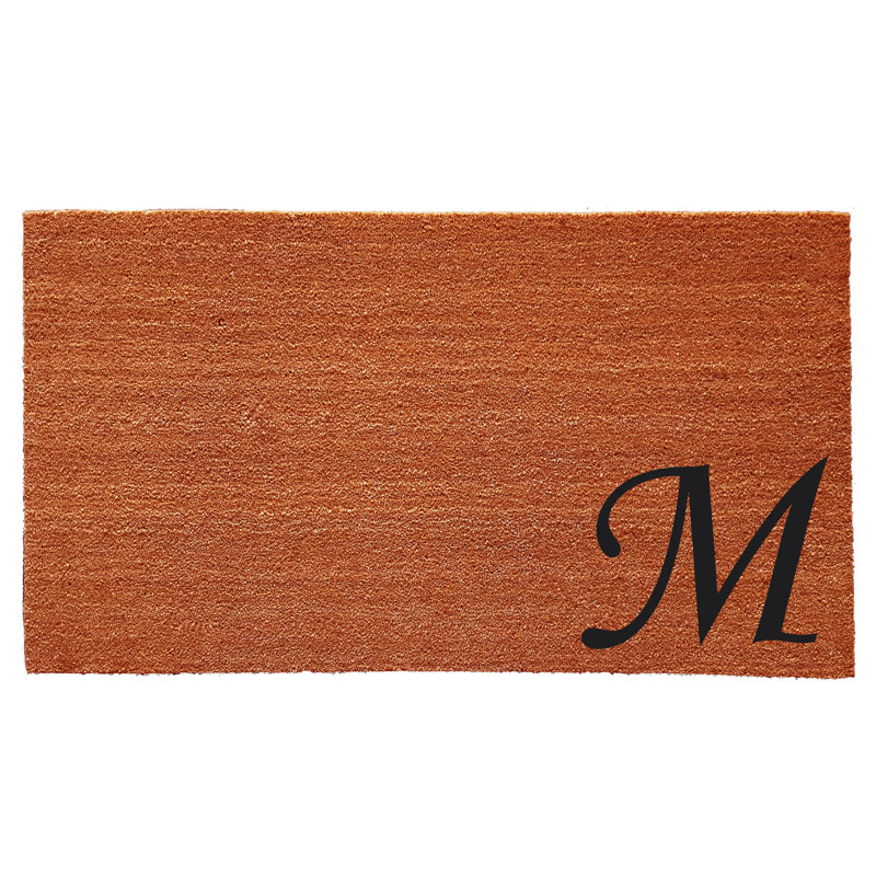 Tapis d'entrée antidérapant Zebrowski, Rectangle 2 pi x 3 pi, M