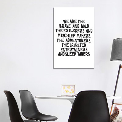 We Are The Young by The Native State - Wrapped Canvas Print