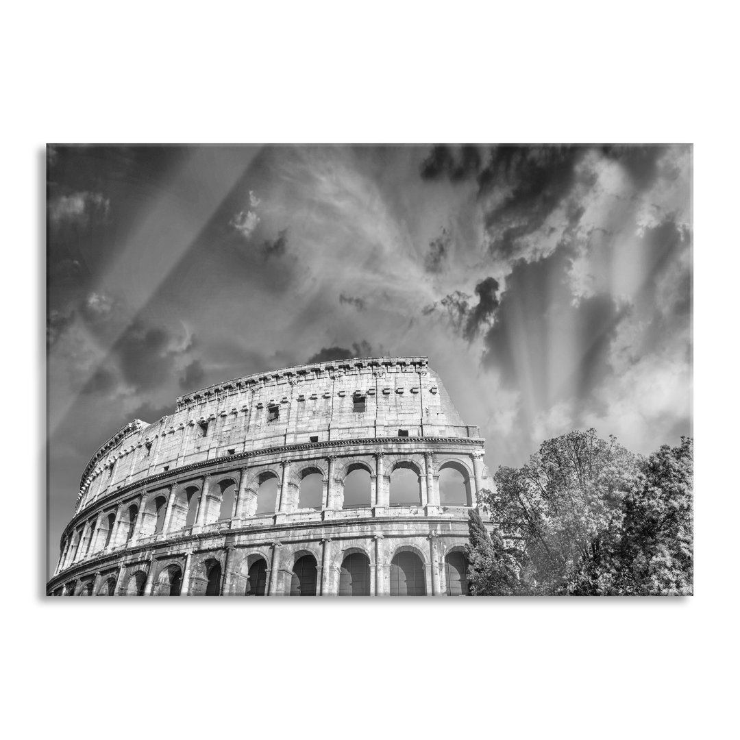 Glasbild Classic Colloseum in Rom