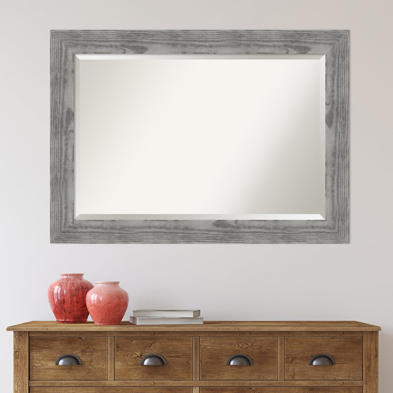 Miroir mural Swallow, 30 po x 42 po, Noir vieilli