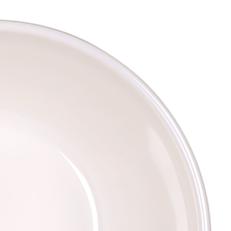 Bol rond en mélamine 5,5 po Maya, Crème