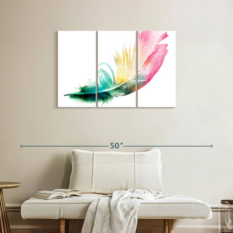 Plume prismatique Kerner, H 24 po x l 38 po