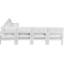 Canapé modulaire d'extérieur de 120 po avec coussins Erdaun-61209874-61209875