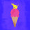 Pup and Cone - Peinture