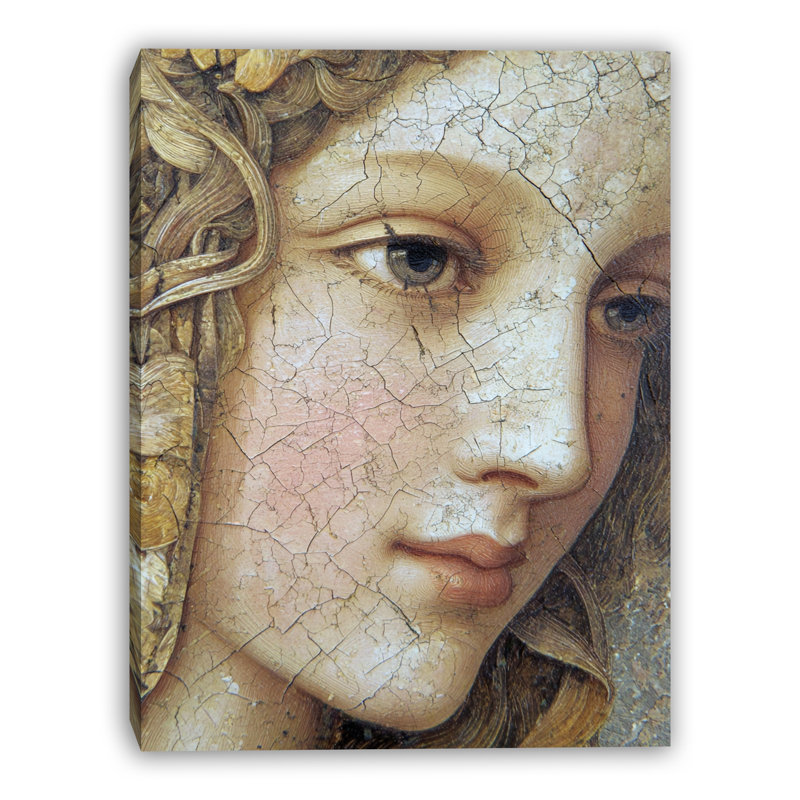 «Fragmented Beauty», art mural sur toile tendue, H 48 po x l 36 po x P 1,5 po