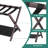 Foldable Suitcase Stand With Storage Shelf-130054691