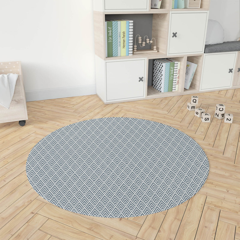 Tapis de jeu Chevron Spike, Bleu