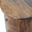 Commode tambour 3 tiroirs châtaignier