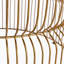 Ensemble de table (table basse et table de bout) - Plateau en verre avec base en métal-111697993