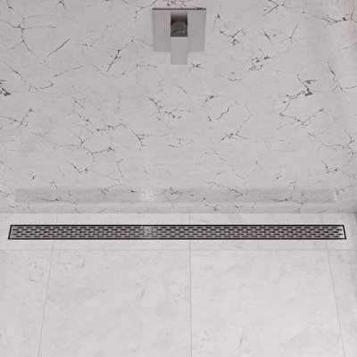 Drain de douche à grille linéaire