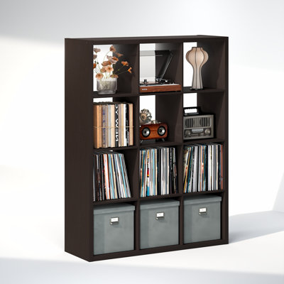 Tanvee 147.19cm H Media Shelves