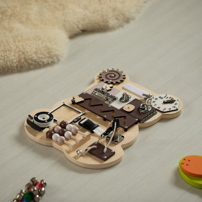 Plateau pour tout-petits en bois pour enfants