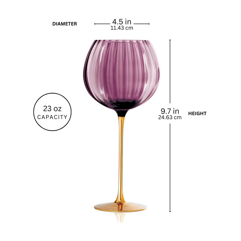 Posh Ballon, ensemble de 2, Mauve / doré