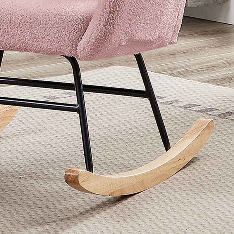 Chaise berçante Latonga, Rose