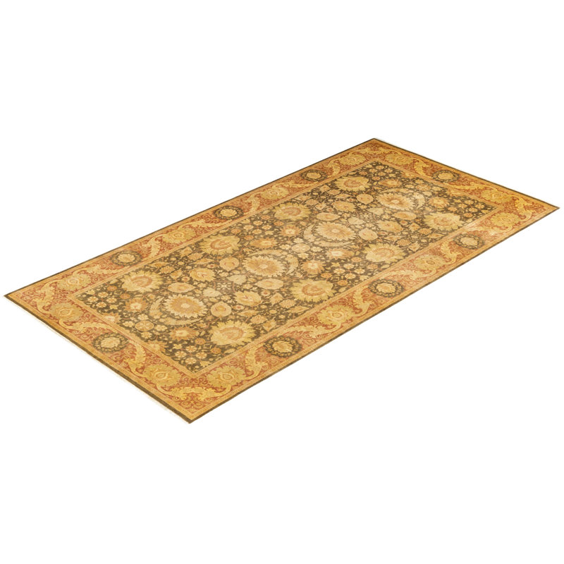 Classic One-of-a-Kind 6' 1" X 12' 0" Hand Knotted Area Rug