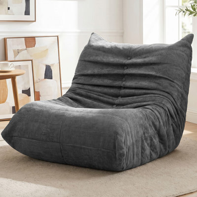 35'' Modern Armless Floor Sofa Chair