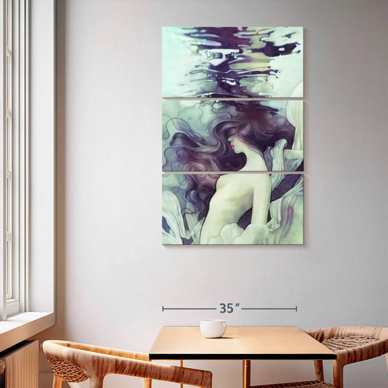 Leisha Submerged Drift, 65" H x 42" W