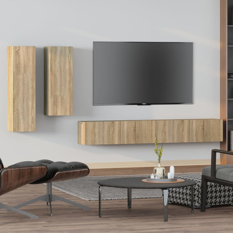 Morisseau Unfinished Entertainment Centre for TVs up to 24", Sonoma Oak