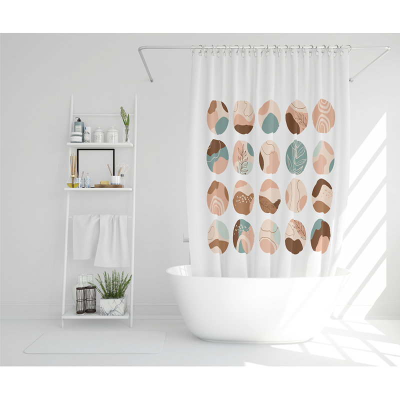 Eliza-May 13 Piece Polyester Shower Curtain Set