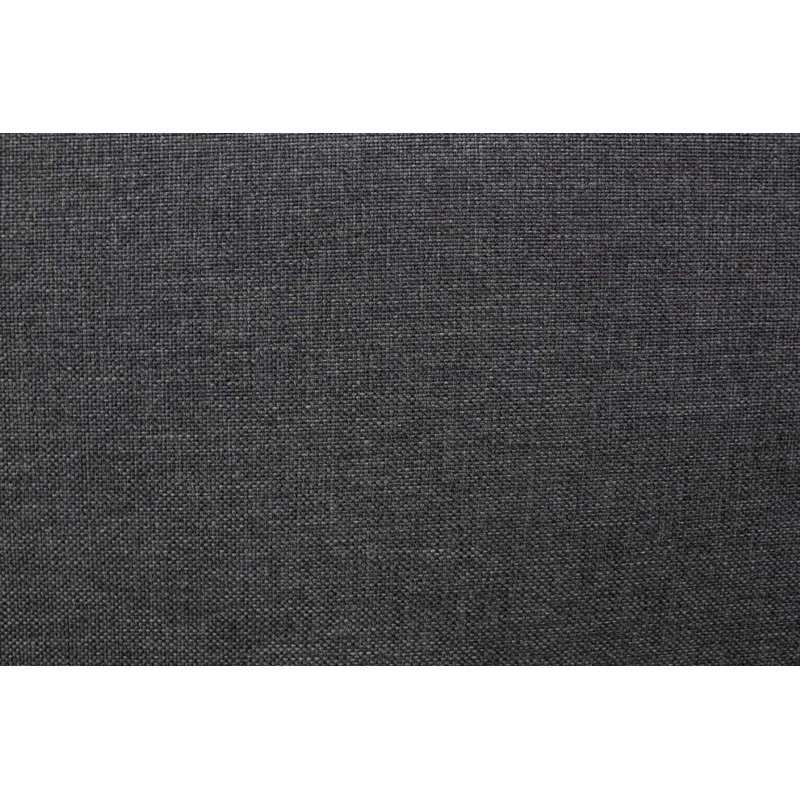 Charbon de bois lit de taille grand lit 1pc, Gris anthracite