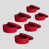 Rouge est en rupture de stock