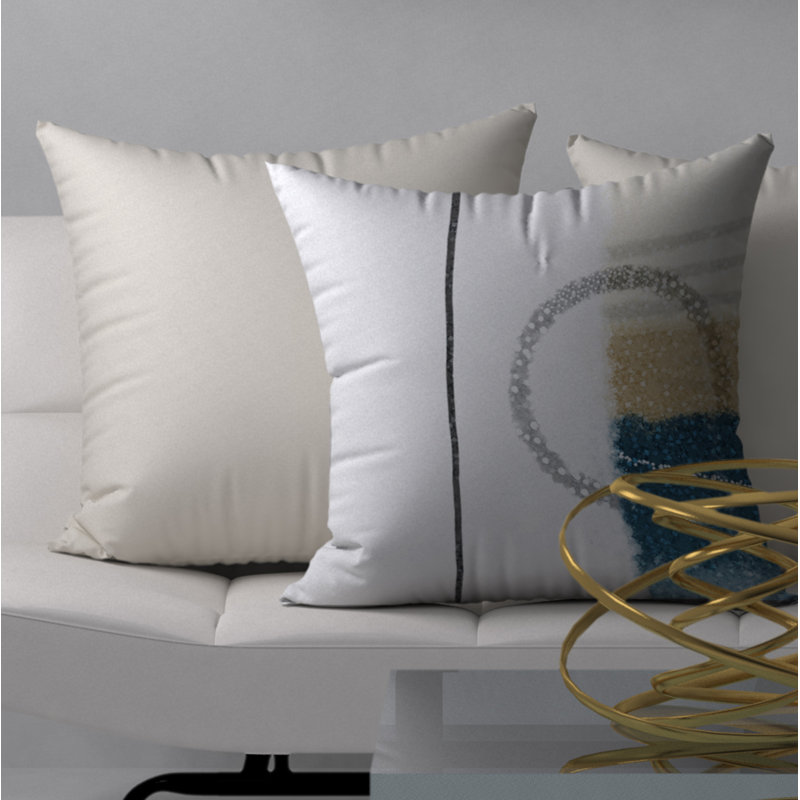 Housse et insert de coussin populaire populaire, 24" X 24"