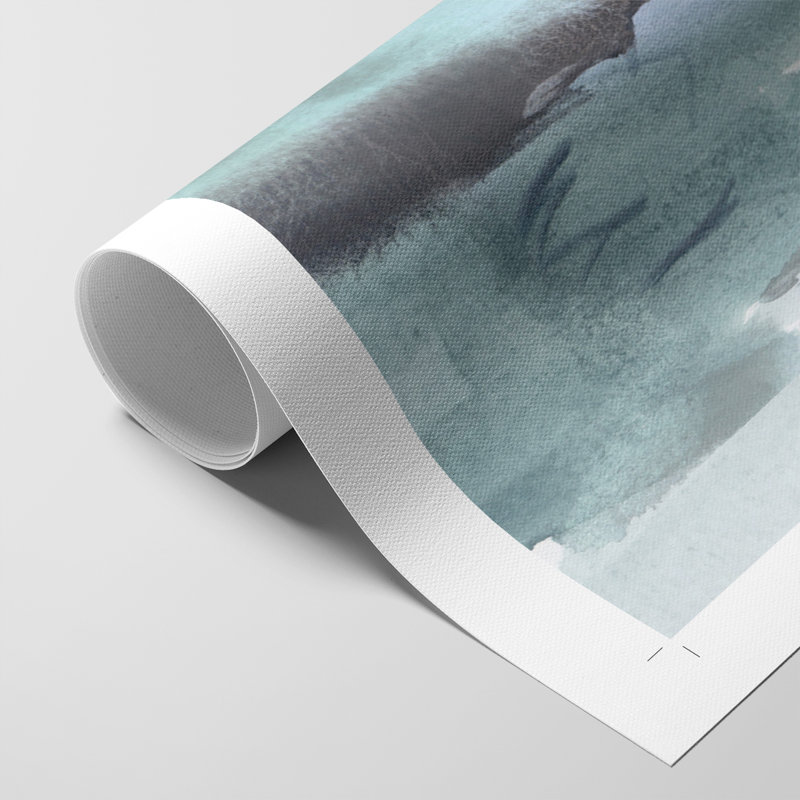 Ocean Crush IV - Impression sur toile seulement - NON-CADRE, H 18 po x l 12 po