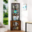 Tablette d'angle avec portes