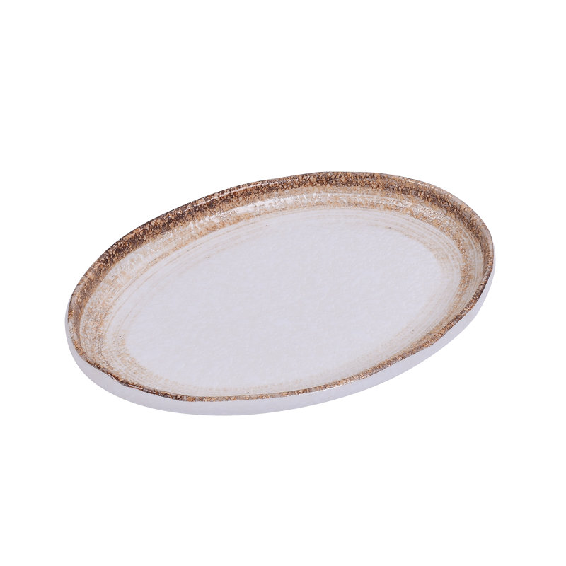 Assiette plate 14 po Rockeye