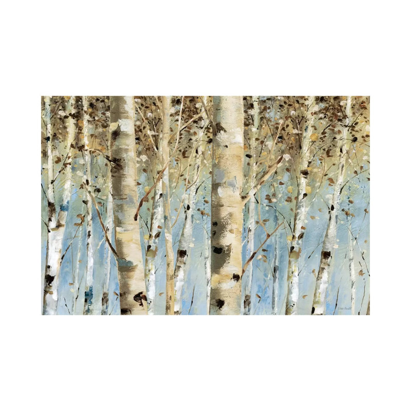 White Forest I by Lisa Audit - Painting on Canvas, Wrapped Canvas, 101.6 cm H x 66.04 cm W x 1.91 cm D