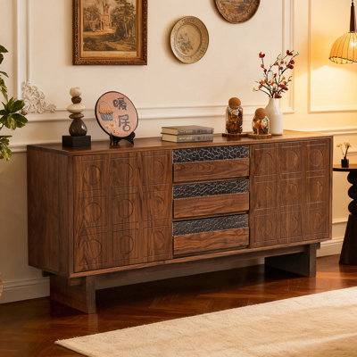 American-style retro minimalist high-end sideboard